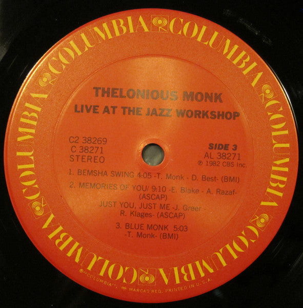 Live At The Jazz Workshop