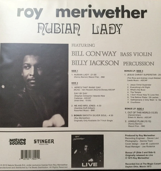 Release: Nubian Lady-Vinyl-US-2015-NSD-802, NSD-802-8184459