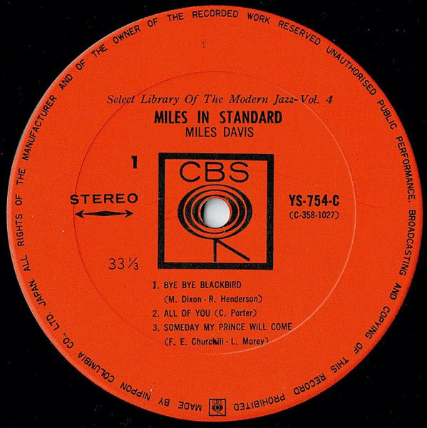 Miles In Standard