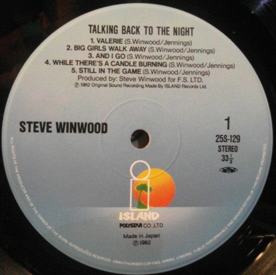 Talking Back To The Night