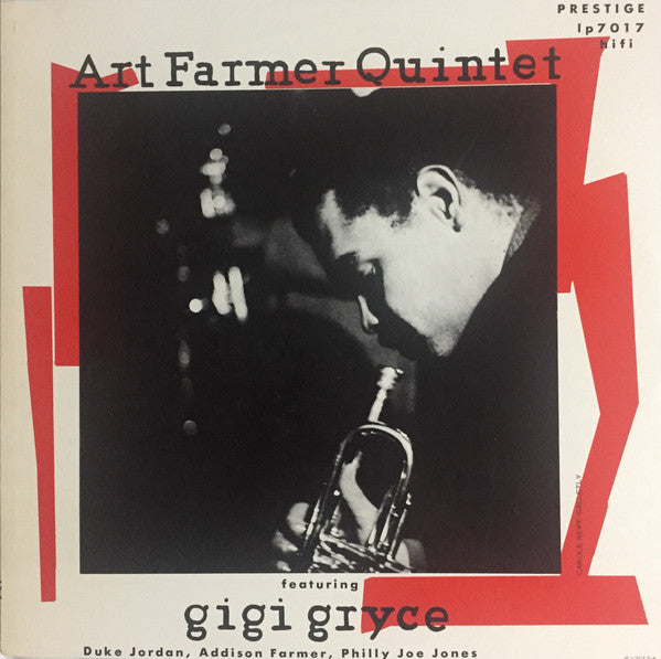Release: Art Farmer Quintet Featuring Gigi Gryce-Vinyl-Japan-1972-PJ-4-7017, PJ-7017-4-8286368