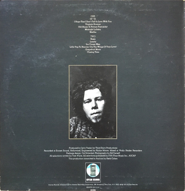 Release: Closing Time-Vinyl-US-1975-SD 5061-9015652