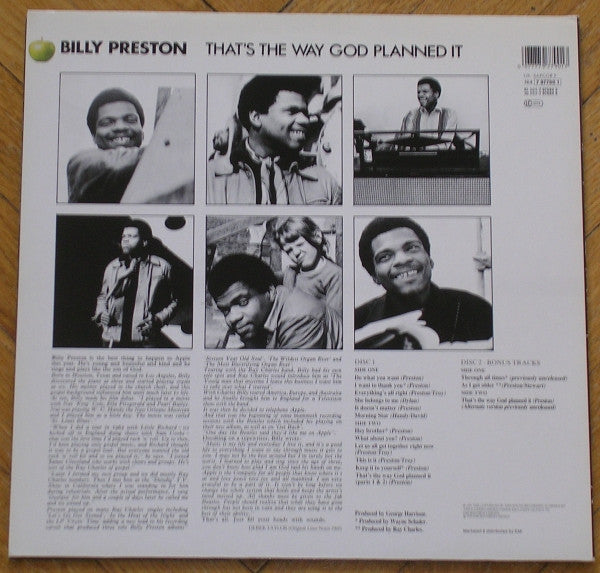 Release: That's The Way God Planned It-Vinyl, Vinyl-Europe-1991-164 7 97790 1, SAPCOR 9-4172567