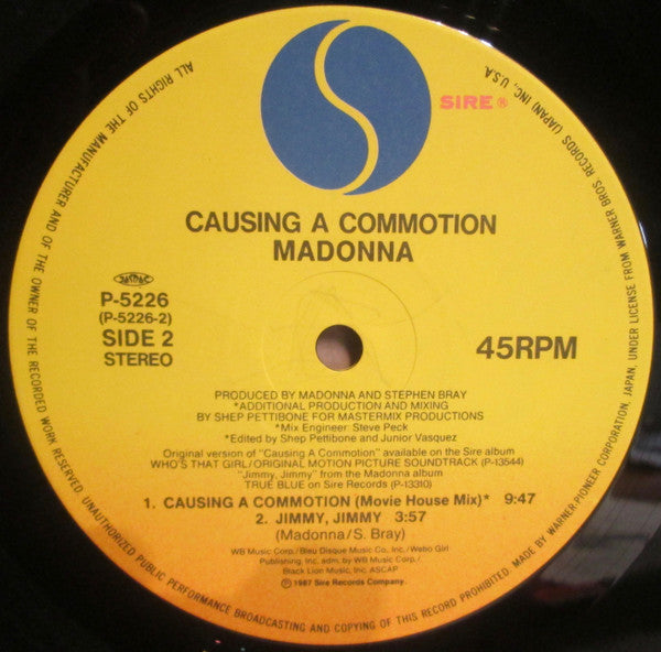 Causing A Commotion