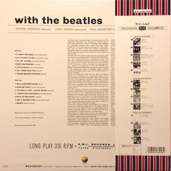 Release: With The Beatles-Vinyl-Japan-1992-TOJP-7072, TOJP-7072-4482944