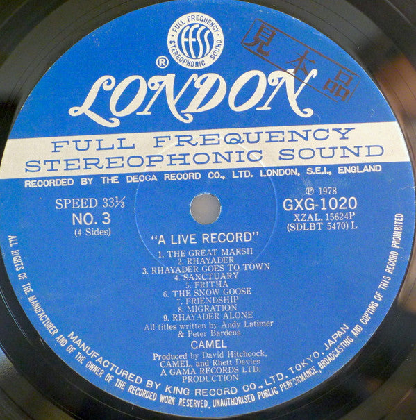 A Live Record