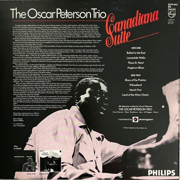 Release: Canadiana Suite-Vinyl-UK-1976-SON 042 BS-5179783