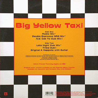 Master Release: Big Yellow Taxi by Joni Mitchell
