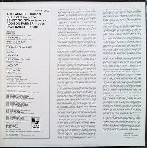 Release: Modern Art-Vinyl-US-1984-PR 9025-3126783