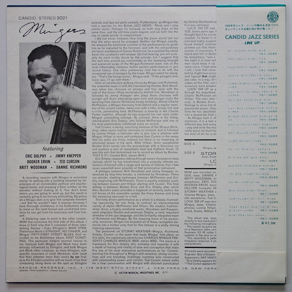 Release: Mingus-Vinyl-Japan-1977-SMJ-6195-4696206
