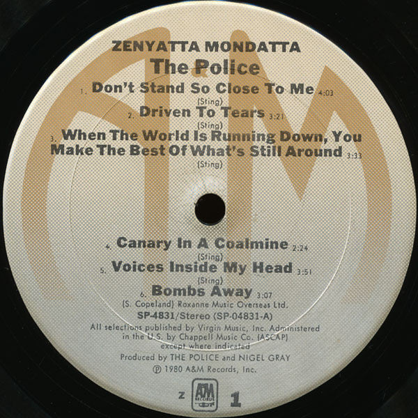 Zenyatta Mondatta