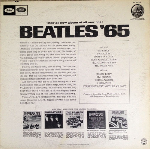 Release: Beatles '65-Vinyl-US-1971-ST-2228, ST 2228-5328918