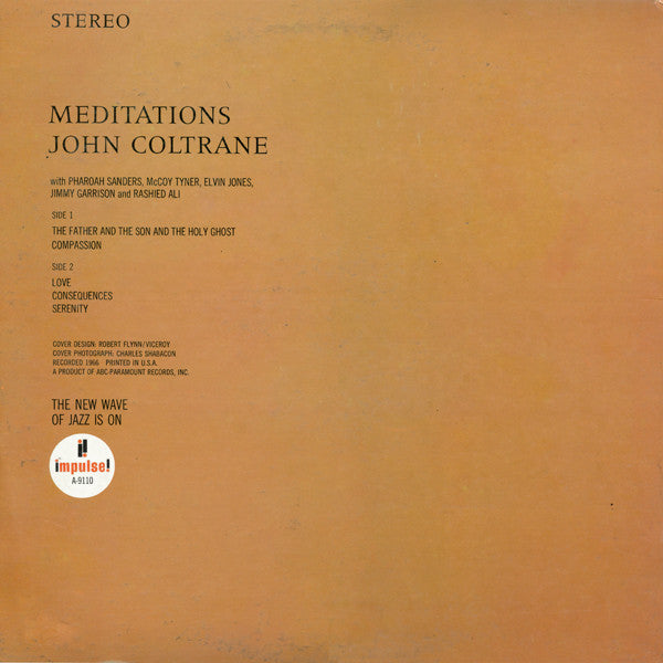 Release: Meditations-Vinyl-US-1968-AS-9110, AS-9110-4832603