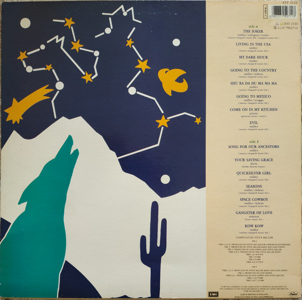 Master Release: The Best Of 1968 - 1973 by Steve Miller Band