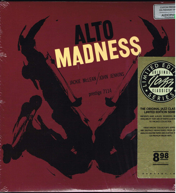 Release: Alto Madness-Vinyl-US-1989-OJC-1733, P-7114-7196283