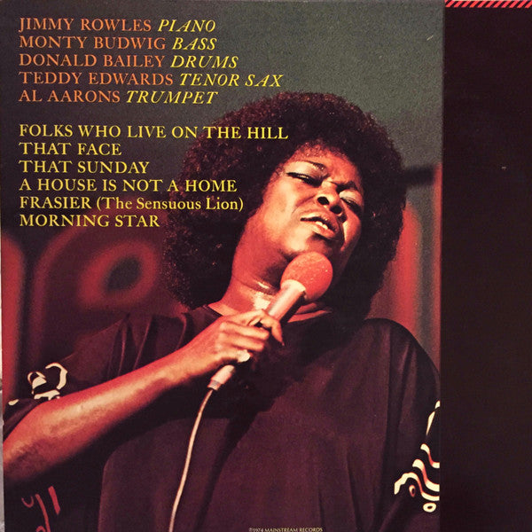 Release: Sarah Vaughan & The Jimmy Rowles Quintet-Vinyl-Japan-None-ECPL-120-MS-8709658