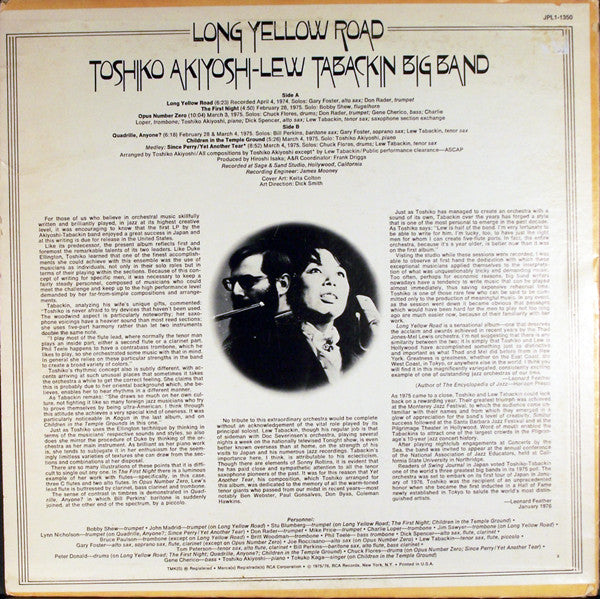 Long Yellow Road