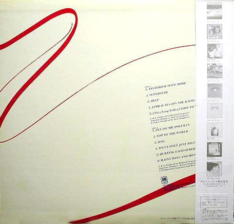 Release: Carpenters Vol.1 - Yesterday Once More-Vinyl-Japan-1981-AMP-25003-4133527