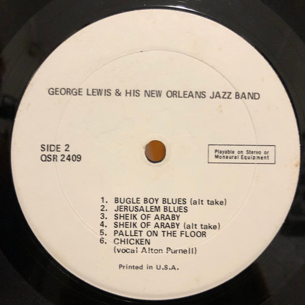 George Lewis Jam Session 1950