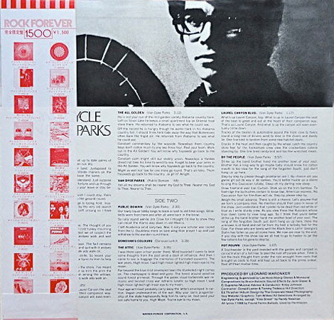 Release: Song Cycle-Vinyl-Japan-1978-P-4521W-3744506