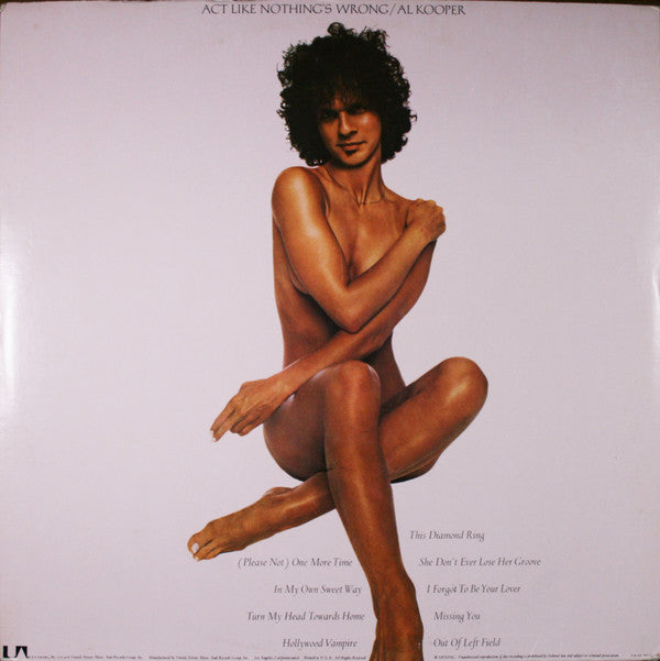 Master Release: Act Like Nothing's Wrong by Al Kooper