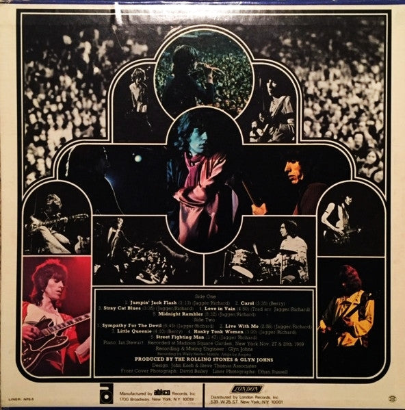 Release: Get Yer Ya-Ya's Out! (The Rolling Stones In Concert)-Vinyl-US-1970-NPS-5-9243751