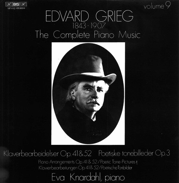 Release: The Complete Piano Music Volume 9-Vinyl-Sweden-1979-LP-112-6063534