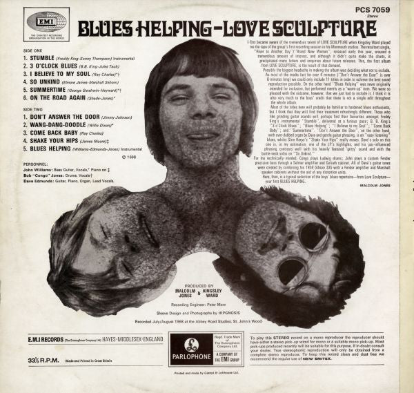 Release: Blues Helping-Vinyl-UK-1974-PCS 7059-3405889