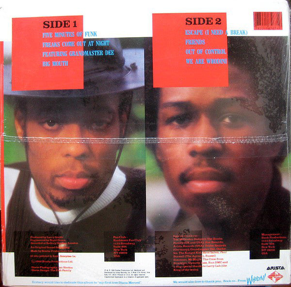 Master Release: Escape by Whodini