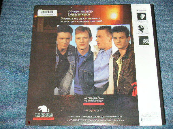 Release: Wishing I Was Lucky-Vinyl-Japan-1987-15PP-68-7097187