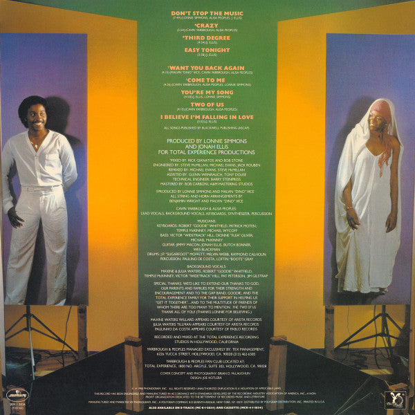 Release: The Two Of Us-Vinyl-US-1980-SRM-1-3834, 9110 162-8194291