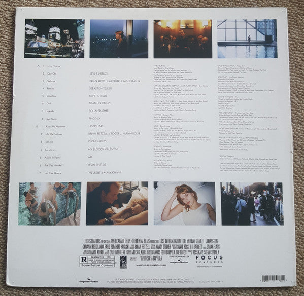 Master Release: Lost In Translation (Music From The Motion Picture Soundtrack) by Various
