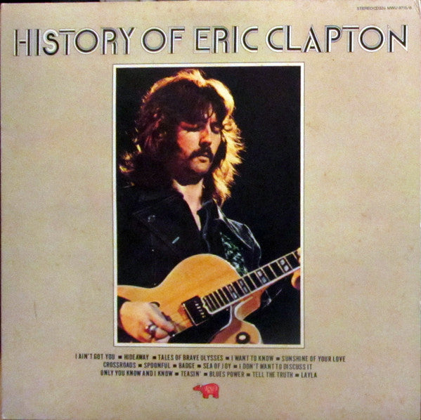 Release: History Of Eric Clapton-Vinyl-Japan-None-MWU 9715/6-9250763