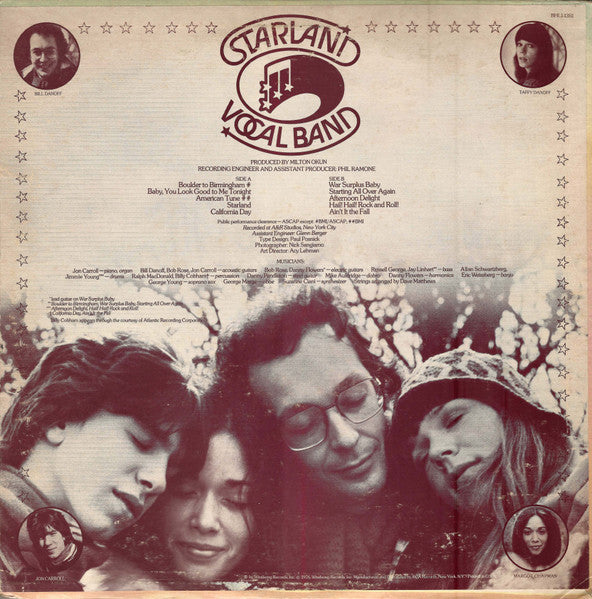 Release: Starland Vocal Band-Vinyl-US-1976-BHL1-1351-2332413