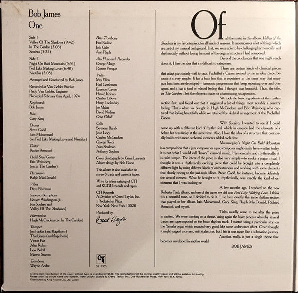 One