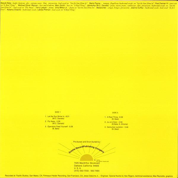 Master Release: Let The Sun Shine In by Sons And Daughters Of Lite