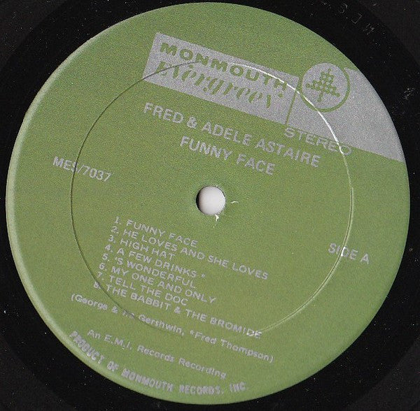 Release: Funny Face - A New Musical Comedy-Vinyl-US-None-MES/7037-5042440
