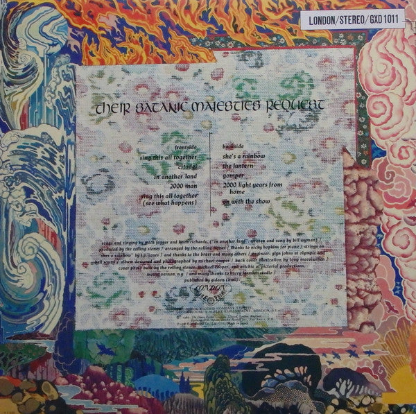 Release: Their Satanic Majesties Request-Vinyl-Japan-1976-GXD 1011-2333088