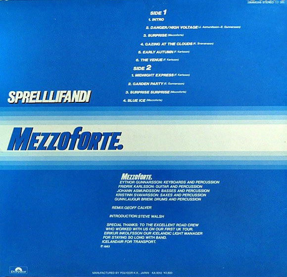 Release: Sprelllifandi-Vinyl-Japan-1983-28MM 0318-4654031
