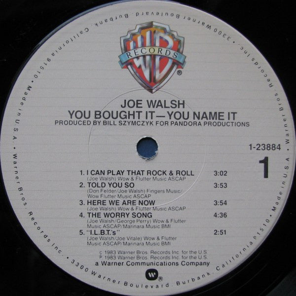 You Bought It - You Name It