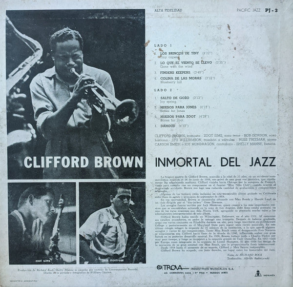 Release: Jazz Immortal-Vinyl-Argentina-None-PJ-3, A837-8326797
