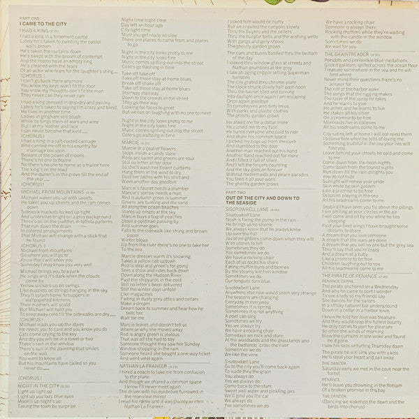 Master Release: Song To A Seagull by Joni Mitchell