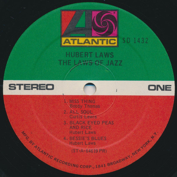 Release: The Laws Of Jazz-Vinyl-US-None-SD 1432-8784754