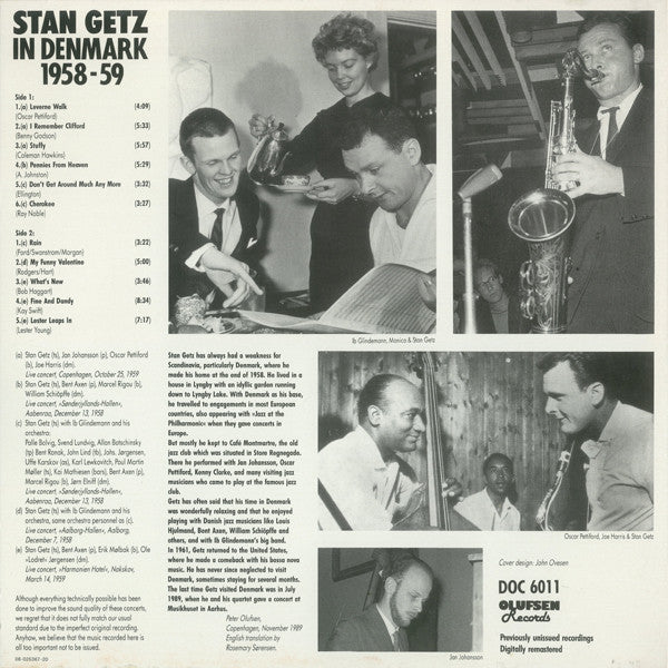 Release: In Denmark 1958-59-Vinyl-Denmark-1989-DOC 6011-3997358