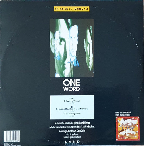 Master Release: One Word by Brian Eno