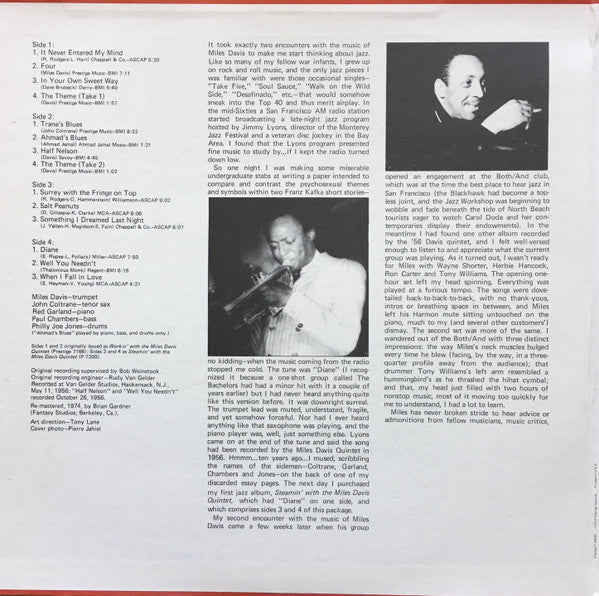 Master Release: Workin' And Steamin' by Miles Davis