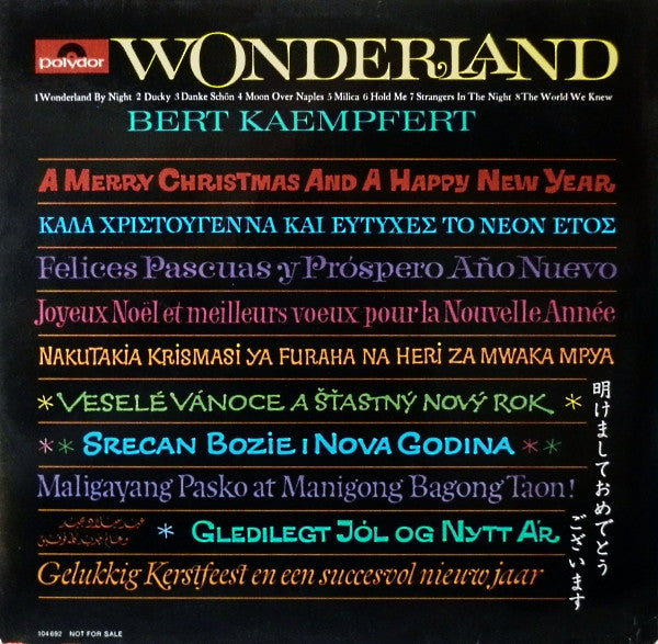 Release: Wunderland-Vinyl-Germany-1967-104 692-3148997