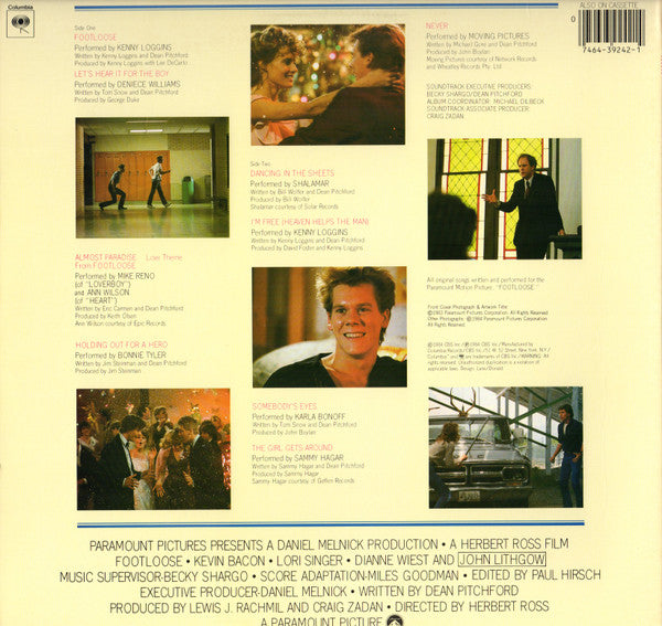 Release: Footloose (Original Motion Picture Soundtrack)-Vinyl-US-1984-JS 39242-1080577