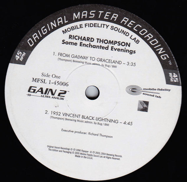 Release: Some Enchanted Evenings-Vinyl-US-2005-MFSL 1-45006-3050240