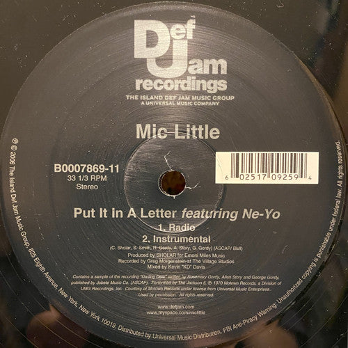 Put It In A Letter